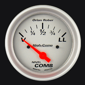 1052P12V - RELOJ COMB.300 OHM - PLATA